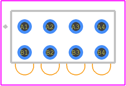 AM2520EF/4SGD - Kingbright PCB footprint - Other - Other - AM2520EF/4SGD-5