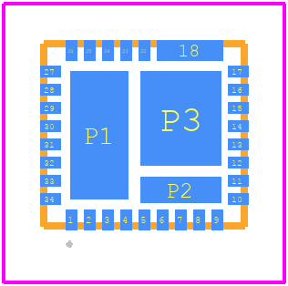 FAN23SV70AMPX - onsemi PCB footprint - Other - Other - FAN23SV70AMPX-2