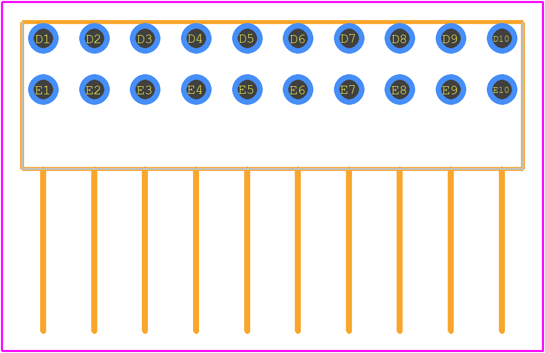 86479-1 - TE Connectivity PCB footprint - Other - Other - 86479-1-3