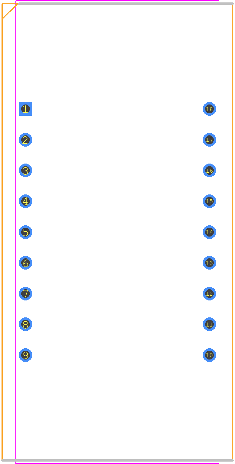 LTM-8522HR - Lite-On PCB footprint - Dual-In-Line Packages - Dual-In-Line Packages - A. LTM-8522