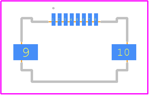 5051100892 - Molex PCB footprint - Other - Other - 5051100892-2