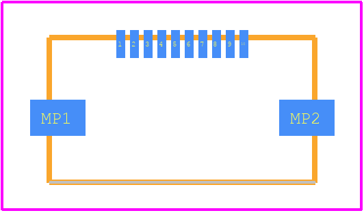 5051101092 - Molex PCB footprint - Other - Other - 5051101092-1