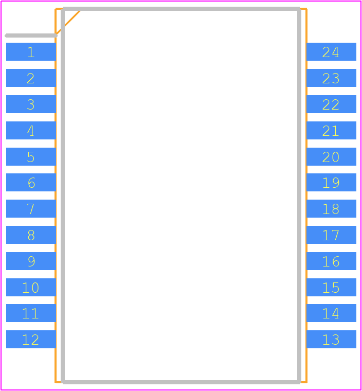 H6096NL - Yageo Group PCB footprint - Small Outline Packages - Small Outline Packages - PS-2473.001-A