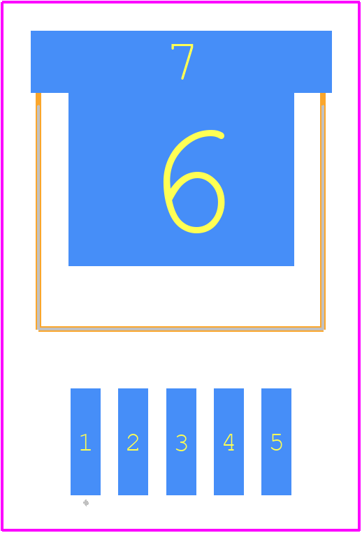 IXDN609YI - LITTELFUSE PCB footprint - Other - Other - YI (5-Pin TO-263)_2