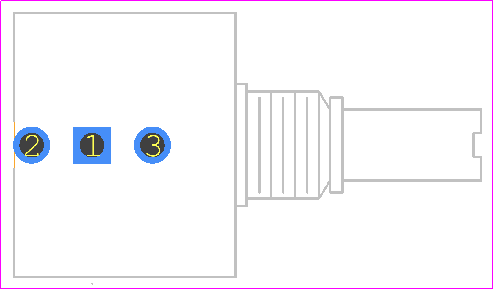 3590P-2-203L - Bourns PCB footprint - Other - Other - 3590P-2-203L-2