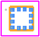 MC6470 - mCube PCB footprint - Other - Other - MC6470