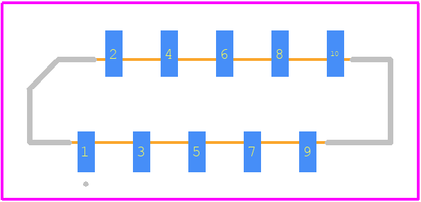 0528081071 - Molex PCB footprint - Other - Other - 0528081071-3