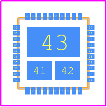 FDMF6820C - onsemi PCB footprint - Other - Other - FDMF6820C-3
