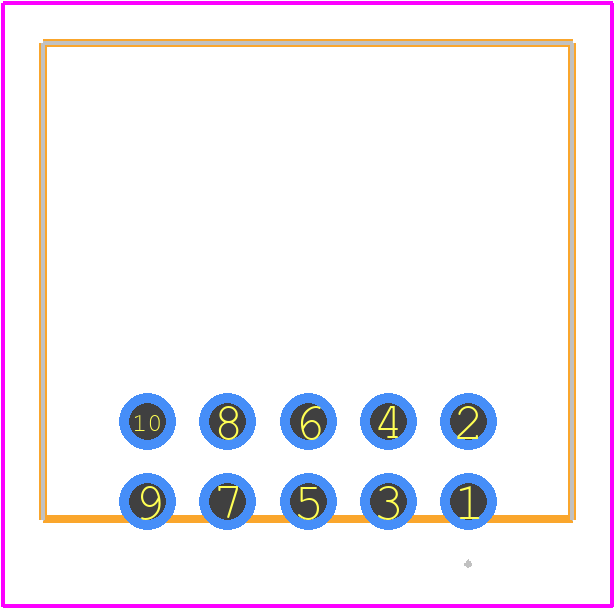 DF51K-10DP-2DS(800) - Hirose PCB footprint - Other - Other - DF51K-10DP-2DS(800)-1