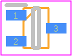 BAS70W-7-F - Diodes Incorporated PCB footprint - SOT23 (3-Pin) - SOT23 (3-Pin) - SOT-323