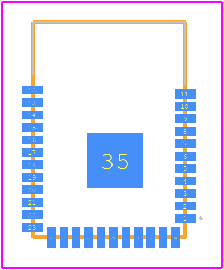ATSAMB11-ZR210CA - Microchip PCB footprint - Other - Other - ATSAMB11-ZR210CA