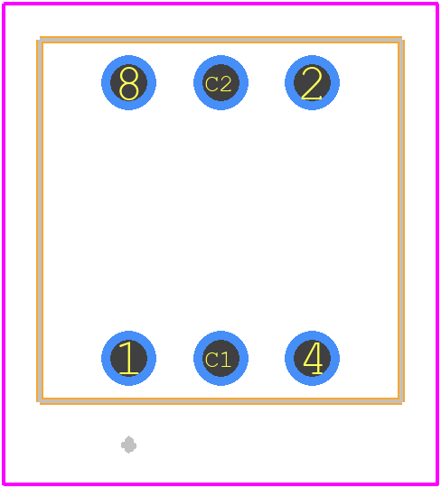 PT65106 - Apem PCB footprint - Other - Other - PT65106