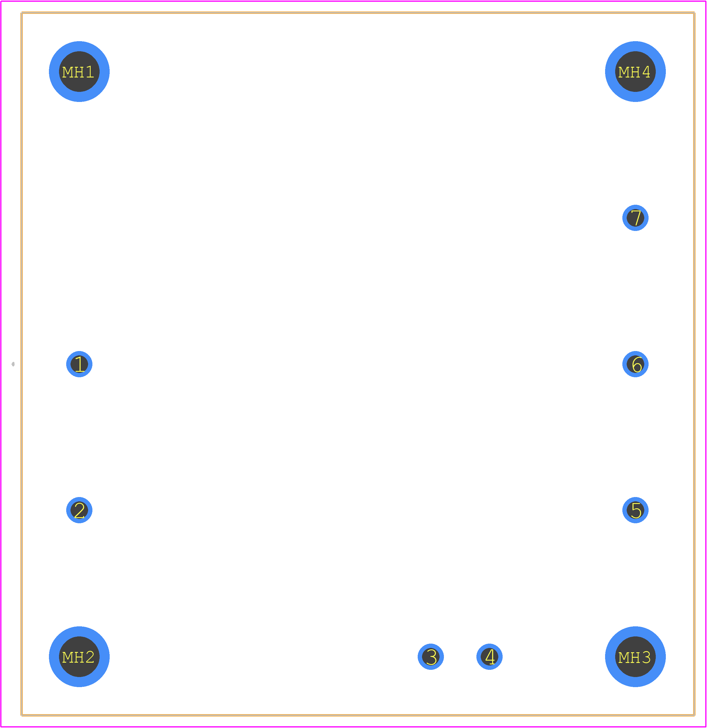 DPG750 - Cosel PCB footprint - Other - Other - DPG750-5