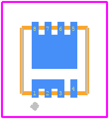 BSZ034N04LSATMA1 - Infineon PCB footprint - Other - Other - PG-TSDSON-8-U03_2023