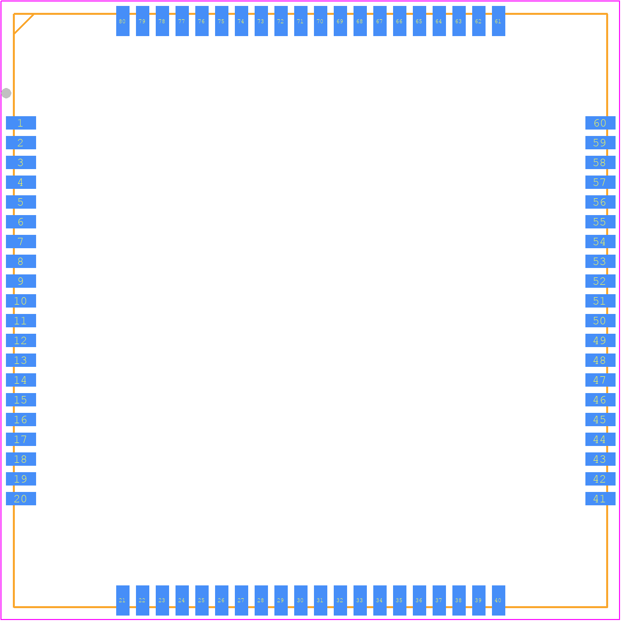 SIM5320A - SIMCOM PCB footprint - Quad Flat No-Lead - Quad Flat No-Lead - SIM5320A