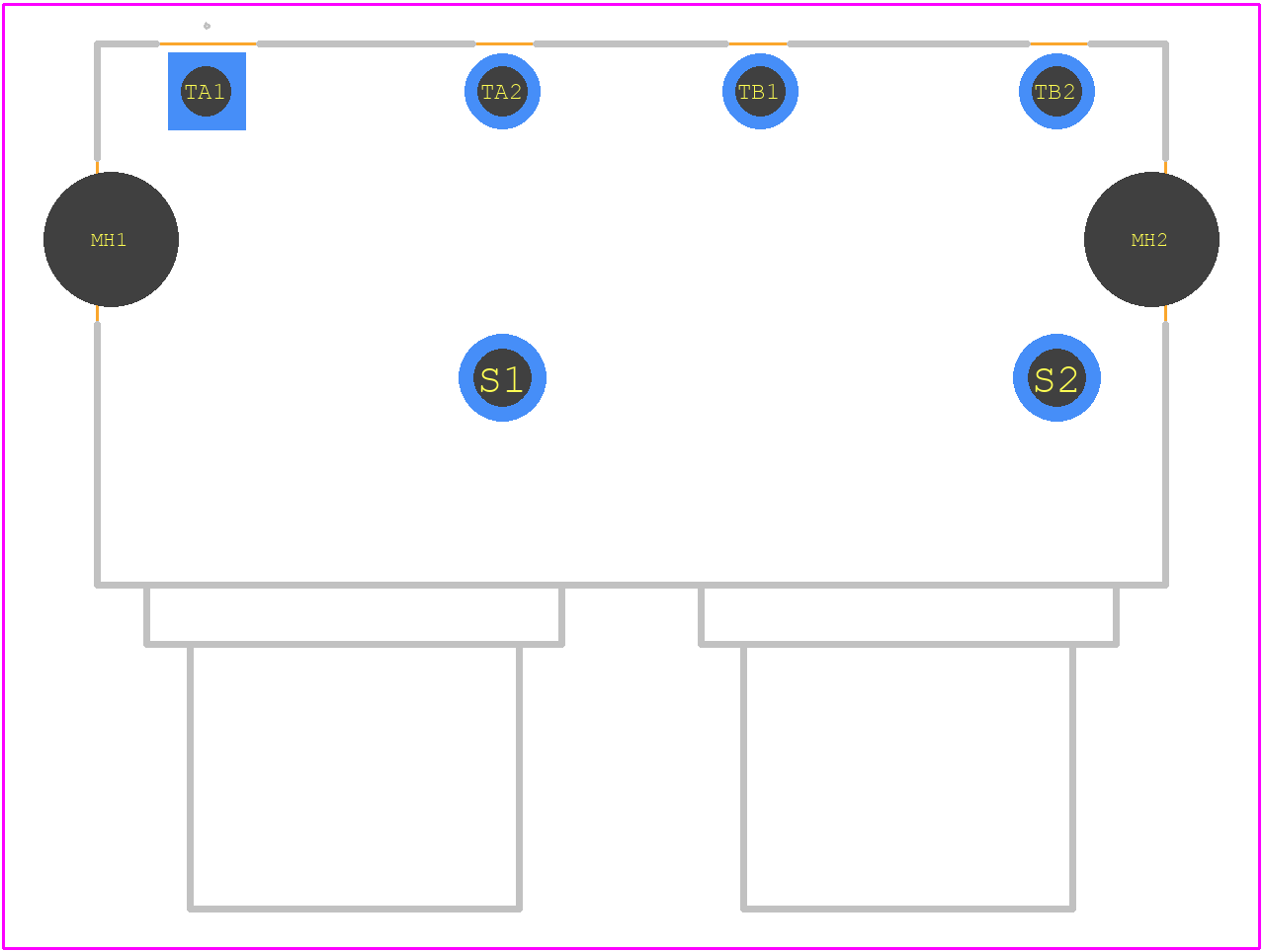PJRAS2X2S01X - Switchcraft PCB footprint - Other - Other - PJRAS2X2S01X-1