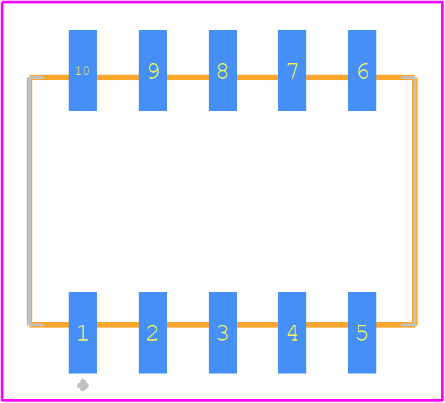 TQ2SA-5V-X - Panasonic PCB footprint - Other - Other - TQ2SA-5V-X-1