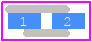 VDZFHT2R5.1B - ROHM Semiconductor PCB footprint - Small Outline Diode Flat Lead - Small Outline Diode Flat Lead - VDZFHT2R5.1B-1