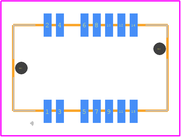 MEC1-108-02-L-D-A-TR - SAMTEC PCB footprint - Other - Other - MEC1-108-02-L-D-A-TR-3