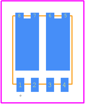 IPG20N06S4L11AATMA1 - Infineon PCB footprint - Other - Other - PG-TDSON-8-10-FP/ PG-TDSON-8-10-PO