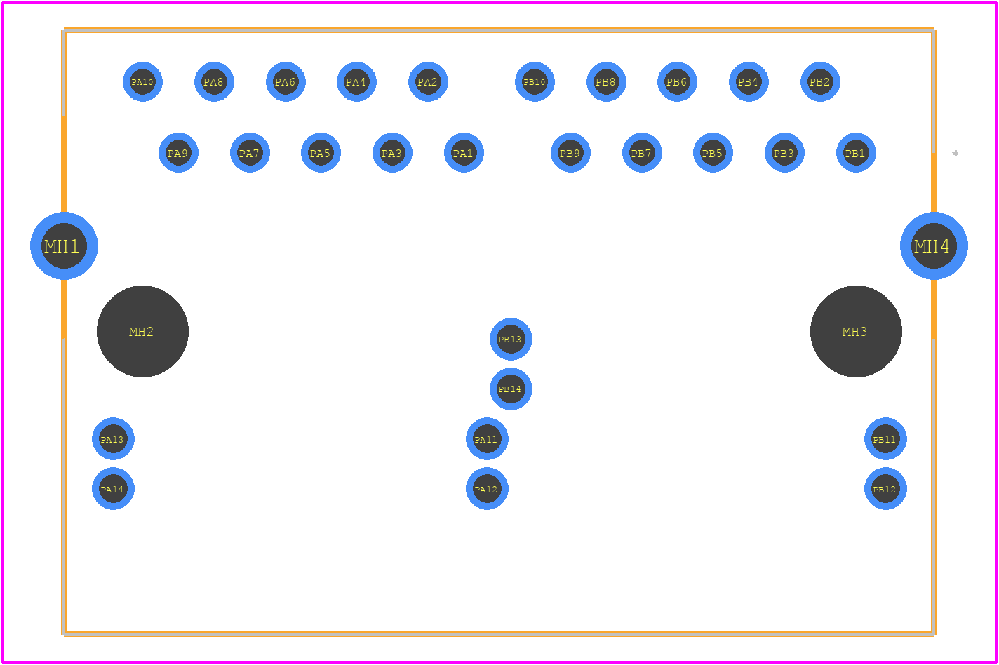 2301996-7 - TE Connectivity PCB footprint - Other - Other - 2301996-7-2