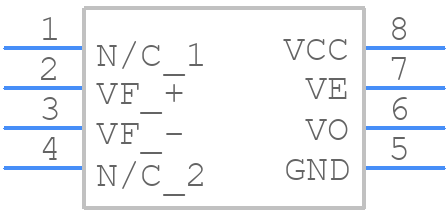 FOD060LR2 - onsemi - PCB symbol