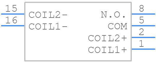 DSP1a-L2-DC12V - Panasonic - PCB symbol