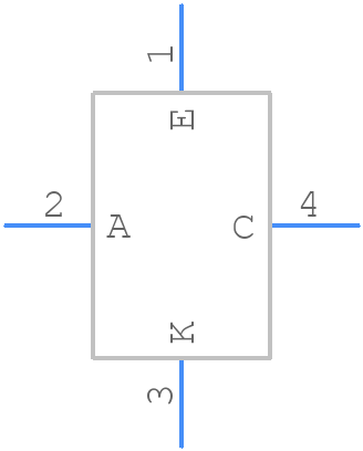 OPB730F - TT Electronics - PCB symbol
