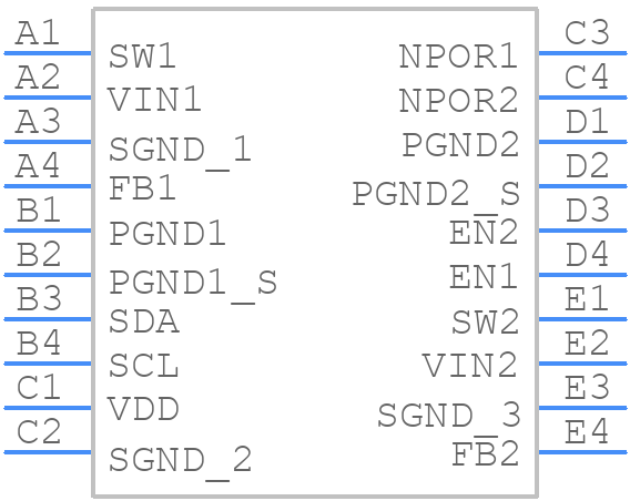 LM3370TL-3006/NOPB - Texas Instruments - PCB symbol