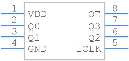 553MLFT - Renesas Electronics - PCB symbol