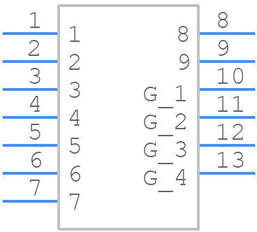 L-KLS1-TF-003-H1.85-R - KLS Electronic - PCB symbol