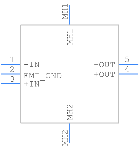 MFM1714BD2KD2F4M08 - VICOR - PCB symbol