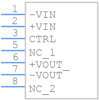 RSO-2405S/H3 - RECOM Power - PCB symbol