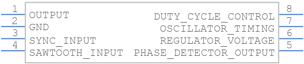 LM1391N - Texas Instruments - PCB symbol
