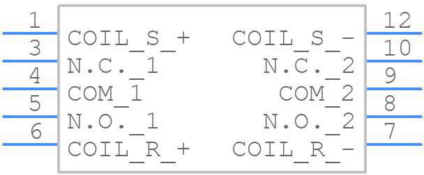 G6SK-2-H-DC5 - OMRON Electronics - PCB symbol