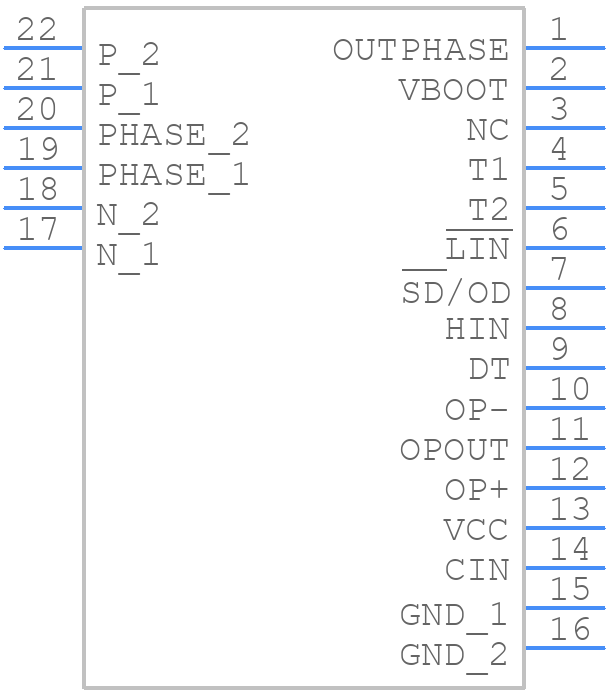 STGIPS40W60L1 - STMicroelectronics - PCB symbol