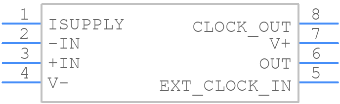 LTC1150CS8 - Analog Devices - PCB symbol