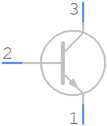 BCY59 - Central Semiconductor - PCB symbol