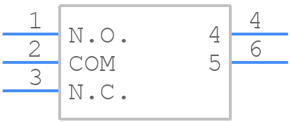 ES01MCBE - LITTELFUSE - PCB symbol