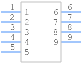 MMCX-LR-SMT(40) - Hirose - PCB symbol