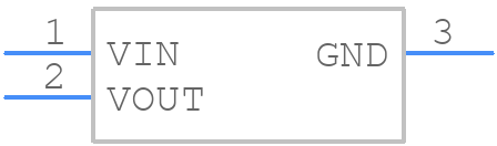 NCV51460SN33T1G - onsemi - PCB symbol