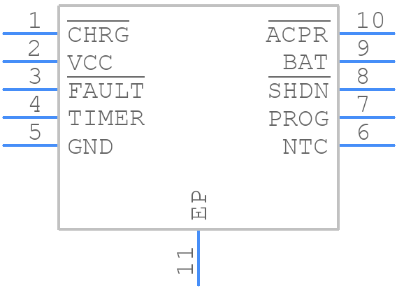LTC4064EMSE#PBF - Analog Devices - PCB symbol