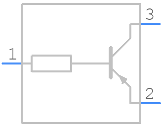 DTA143TMFHAT2L - ROHM Semiconductor - PCB symbol