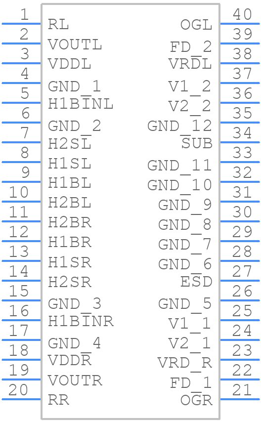 KAI-11002-FBA-CD-B1 - onsemi - PCB symbol