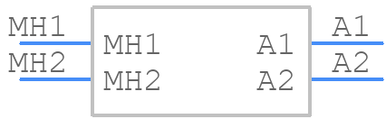 302W2CPXX56N40X - CONEC - PCB symbol