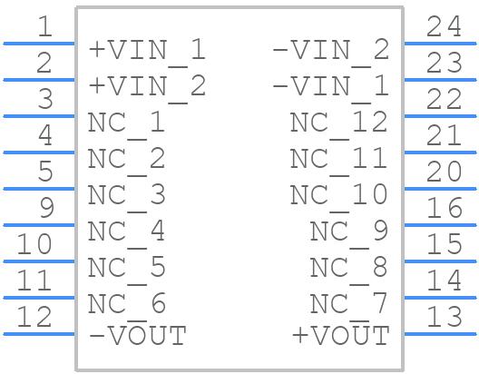 REC3-2405SRW/H4/C/SMD - RECOM Power - PCB symbol