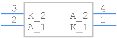 A694B/2G - Everlight - PCB symbol