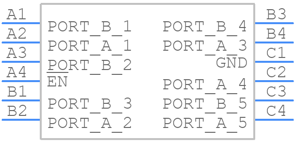 SIP32101DB-T1-GE1 - Vishay - PCB symbol