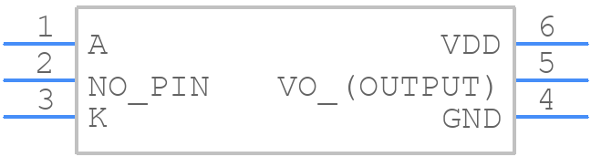 TLP2310 - Toshiba - PCB symbol