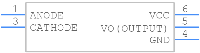 TLP2366(TPL,E - Toshiba - PCB symbol